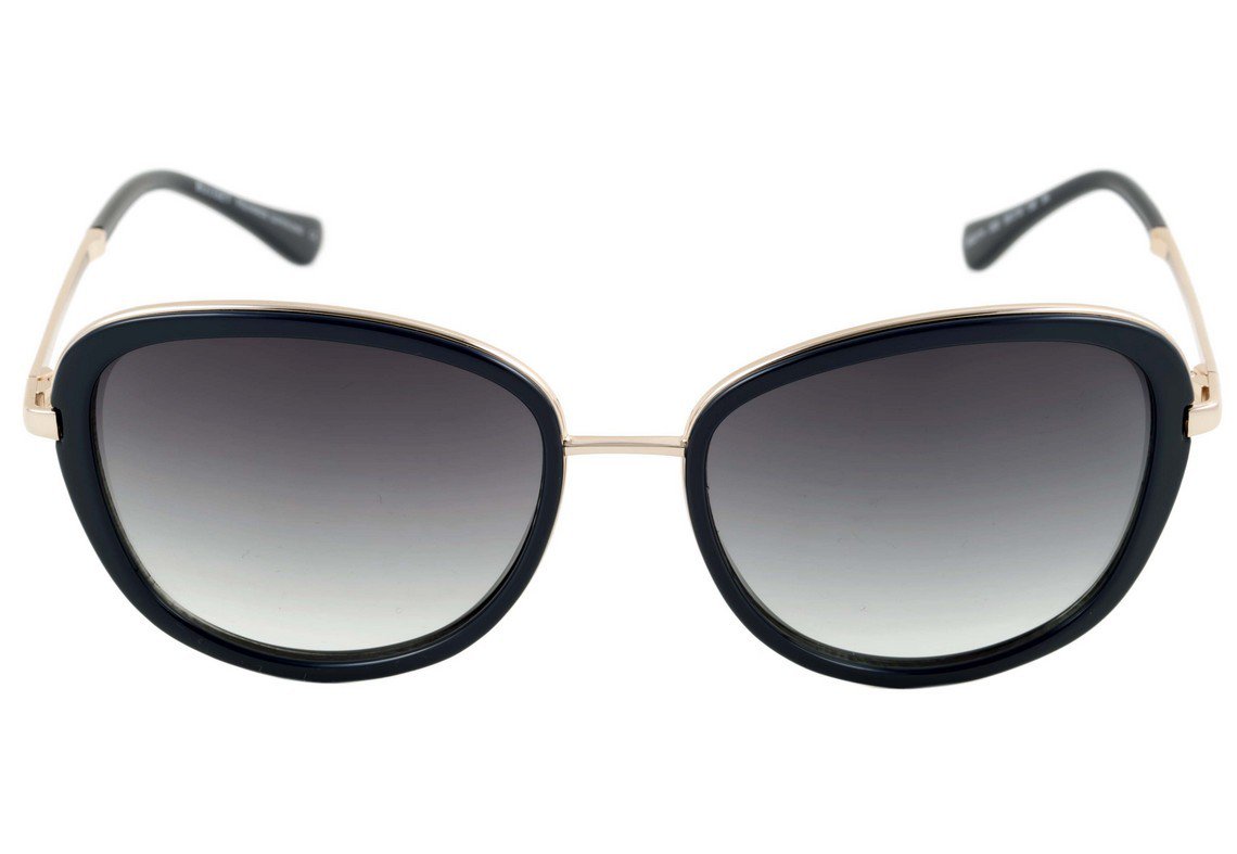 Óculos de Sol Bulget Bg 3174 D03 Azul E Dourado Brilho/ Preto Degradê - Lente 5,5 Cm