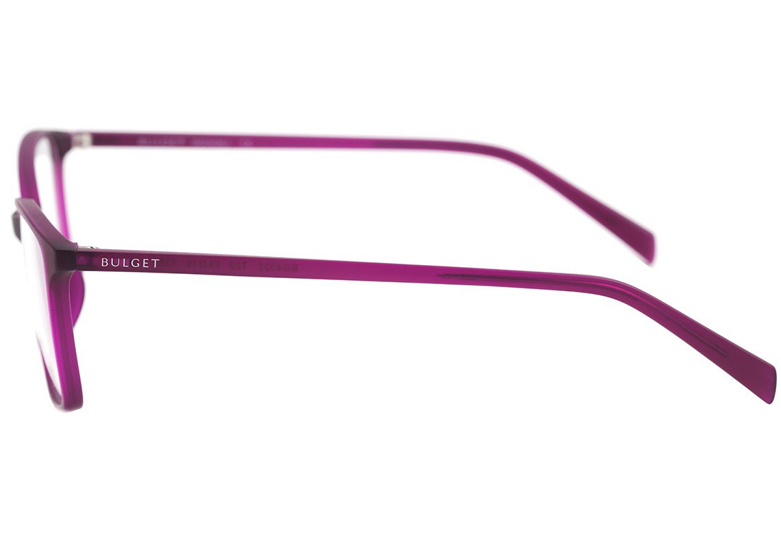 Óculos de Grau Bulget Bg 4022 T02 Roxo Fosco - Lente 5,3 Cm
