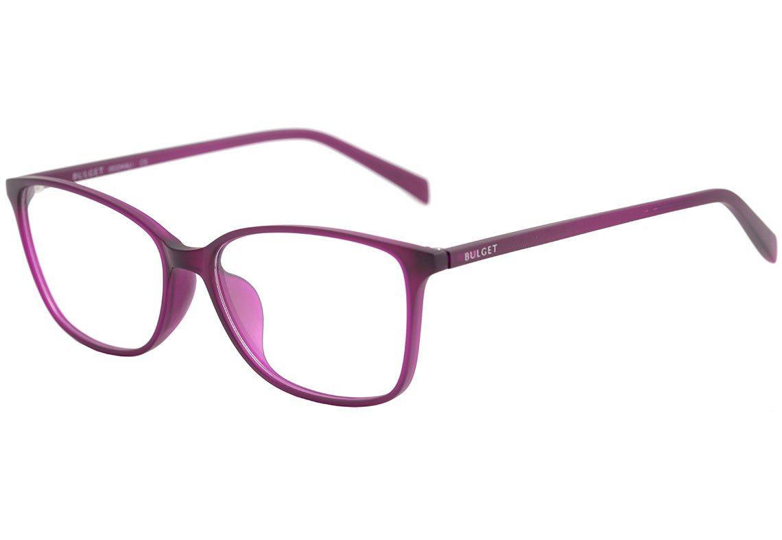 Óculos de Grau Bulget Bg 4022 T02 Roxo Fosco - Lente 5,3 Cm