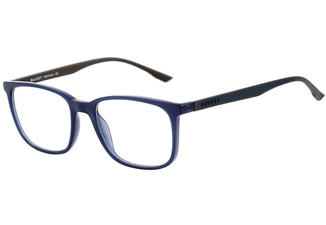 Óculos de Grau Bulget Bg 4051 T01S Azul Brilho E Fosco - 54 mm