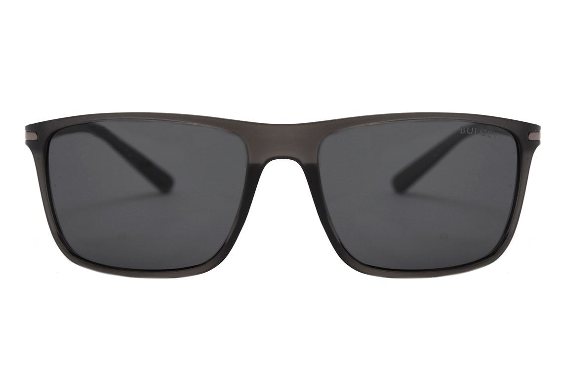 Óculos de Sol Bulget Bg 5133 A01P Preto Fosco/ Verde Polarizado 58 mm