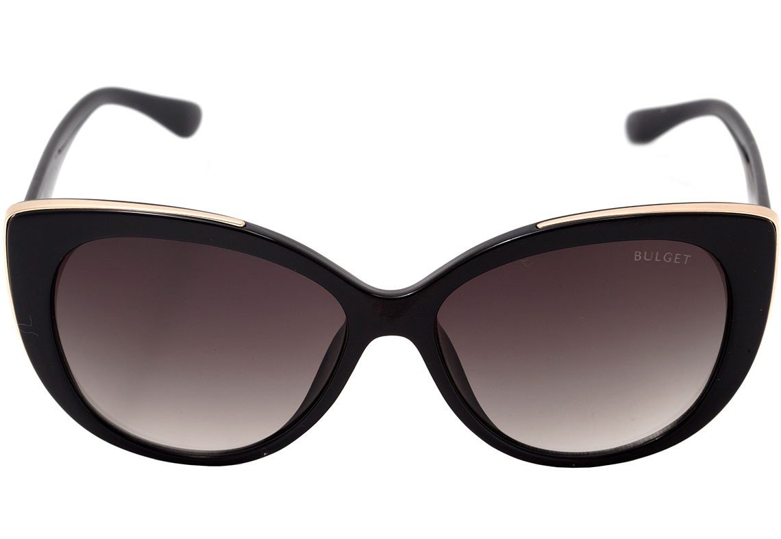 Óculos de Sol Bulget Bg 5162 T01 Marrom E Dourado Brilho/ Marrom Degradê - Lente 5,7 Cm A01 Preto E Dourado Brilho/ Preto Degradê - Lente 5,7 Cm