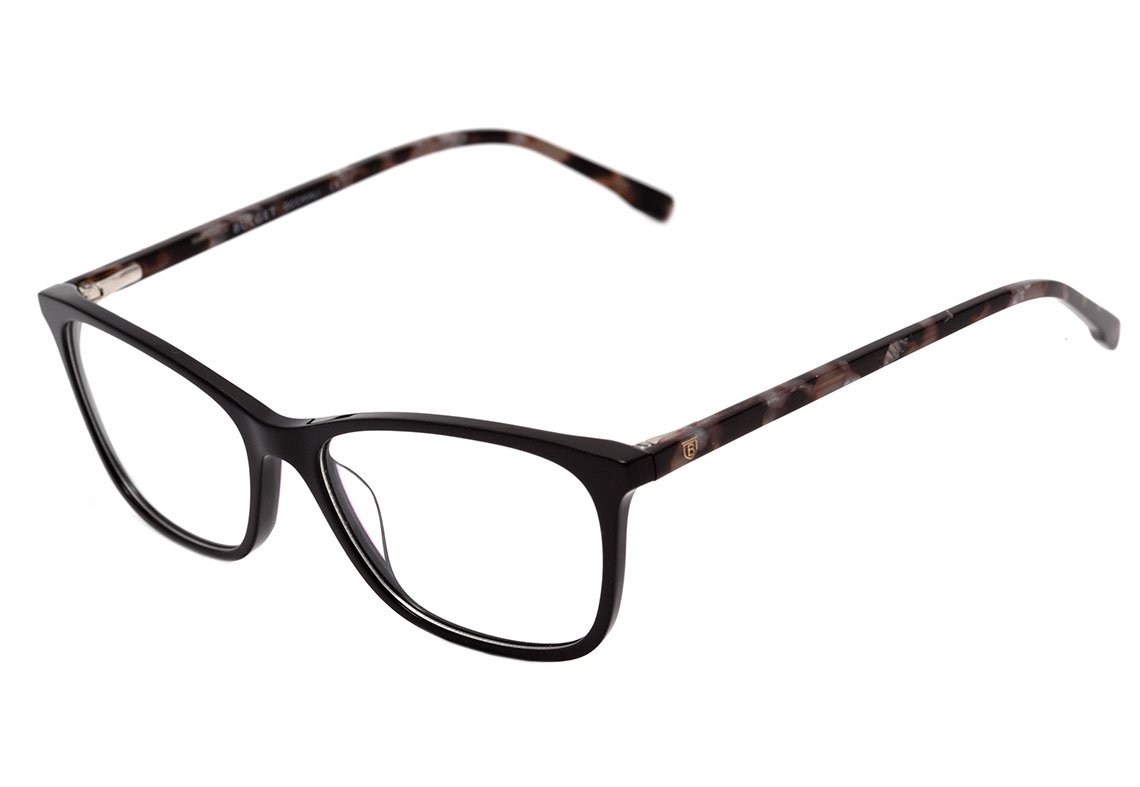 Bulget Bg 6154 A01 Preto Brilho Lente 5,4 Cm - Grau