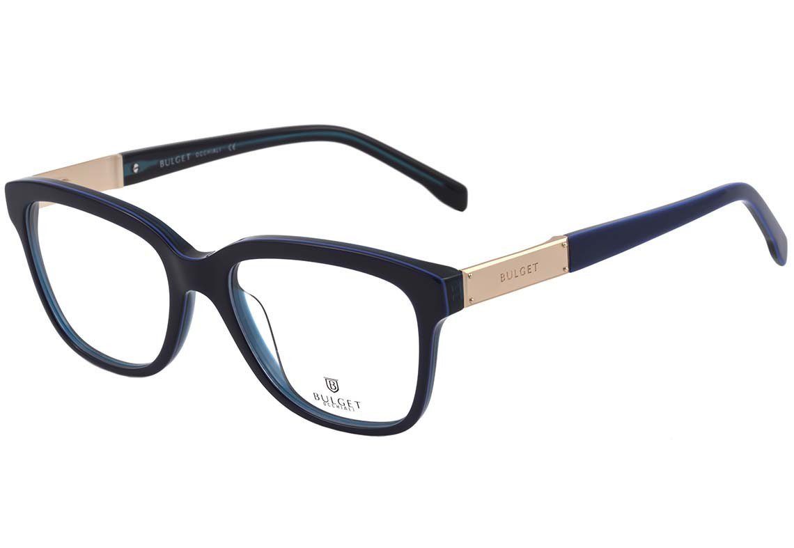 Óculos de Grau Bulget Bg 6168 H01 Azul Brilho - 51 mm