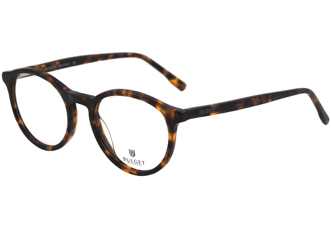 Óculos de Grau Bulget Bg 6173 G21 Marrom Mesclado Brilho - 48 mm