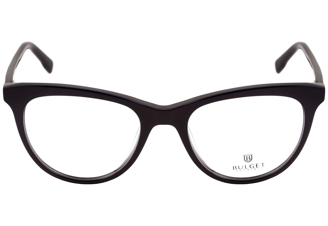 Óculos de Grau Bulget Bg 6178 A01 Preto Brilho - 51 mm