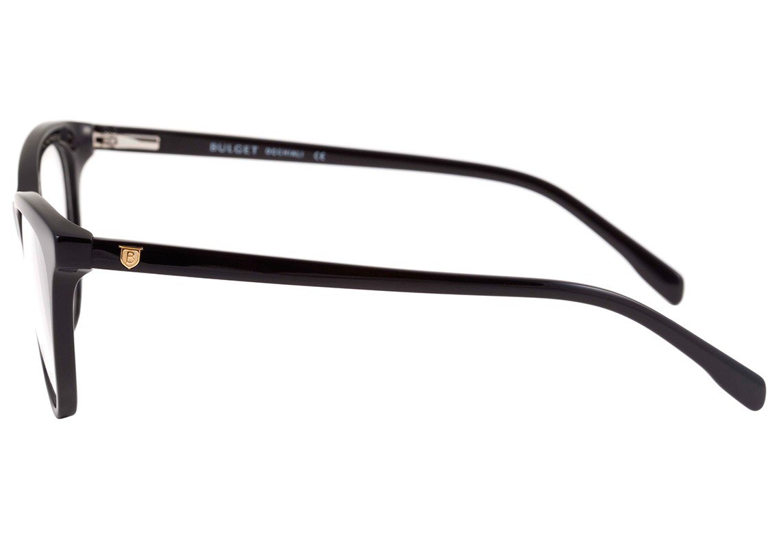 Óculos de Grau Bulget Bg 6178 A01 Preto Brilho - 51 mm
