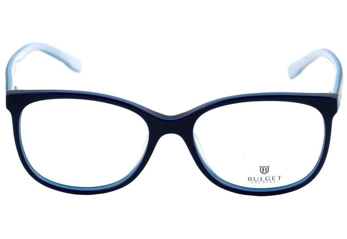Óculos de Grau Bulget Bg 6182 H01 Azul Brilho - Lente 5,4 Cm
