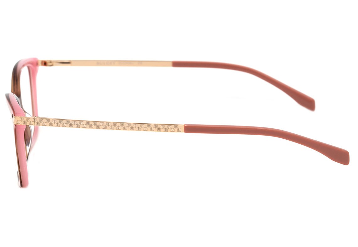 Bulget BG 6266 C03 Rosa e Marrom Brilho - Lente 5,4 cm - Grau