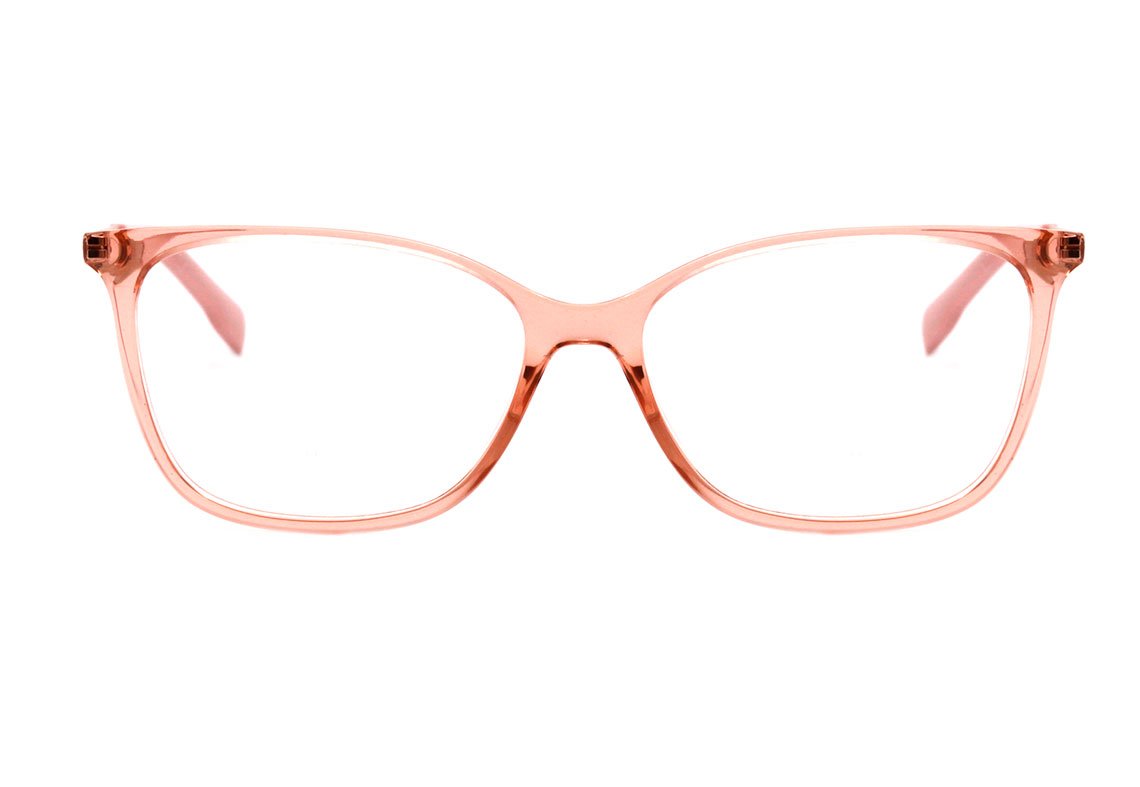 Óculos de Grau Bulget BG 6326I T04 Rosa Translúcido Brilho Lente 5,4 Cm