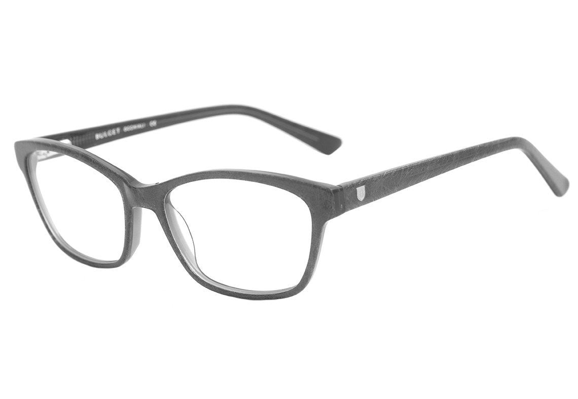 Óculos de Grau Bulget Bg 7011 J01 Cinza Brilho - Lente 5,4 Cm