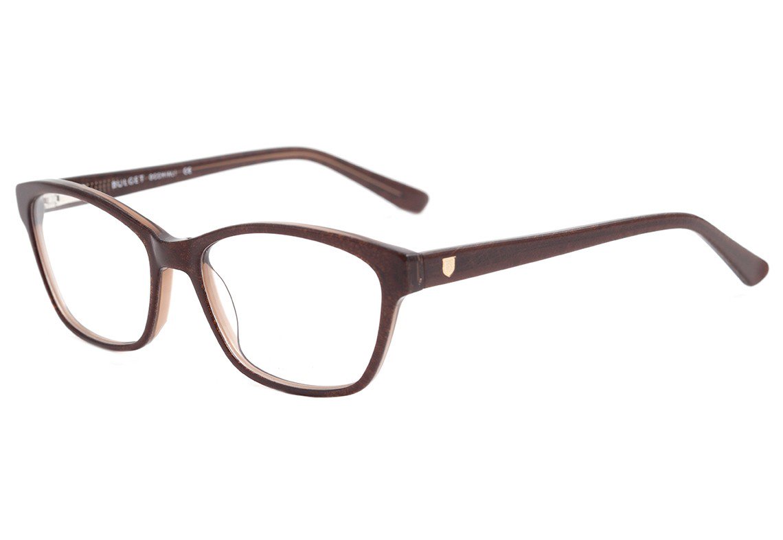 Óculos de Grau Bulget Bg 7011 J02 Marrom Brilho - 54 mm