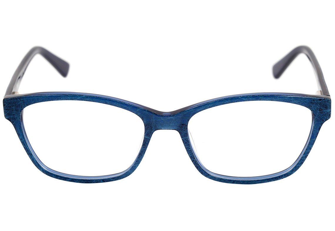 Óculos de Grau Bulget Bg 7011 J03 Azul Brilho - 54 mm
