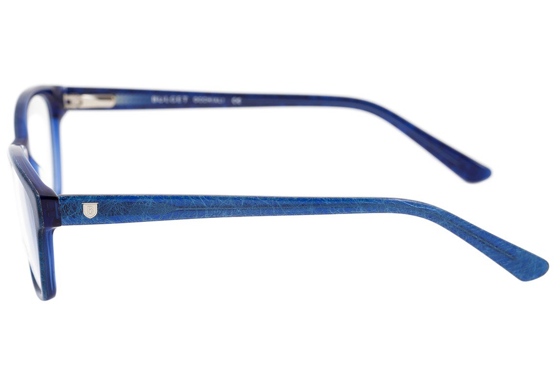Óculos de Grau Bulget Bg 7011 J03 Azul Brilho - 54 mm