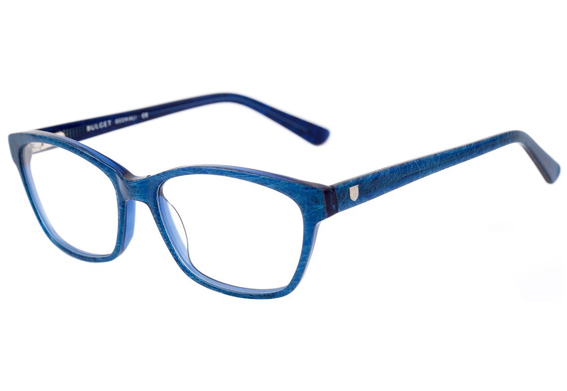 Óculos de Grau Bulget Bg 7011 J03 Azul Brilho - 54 mm