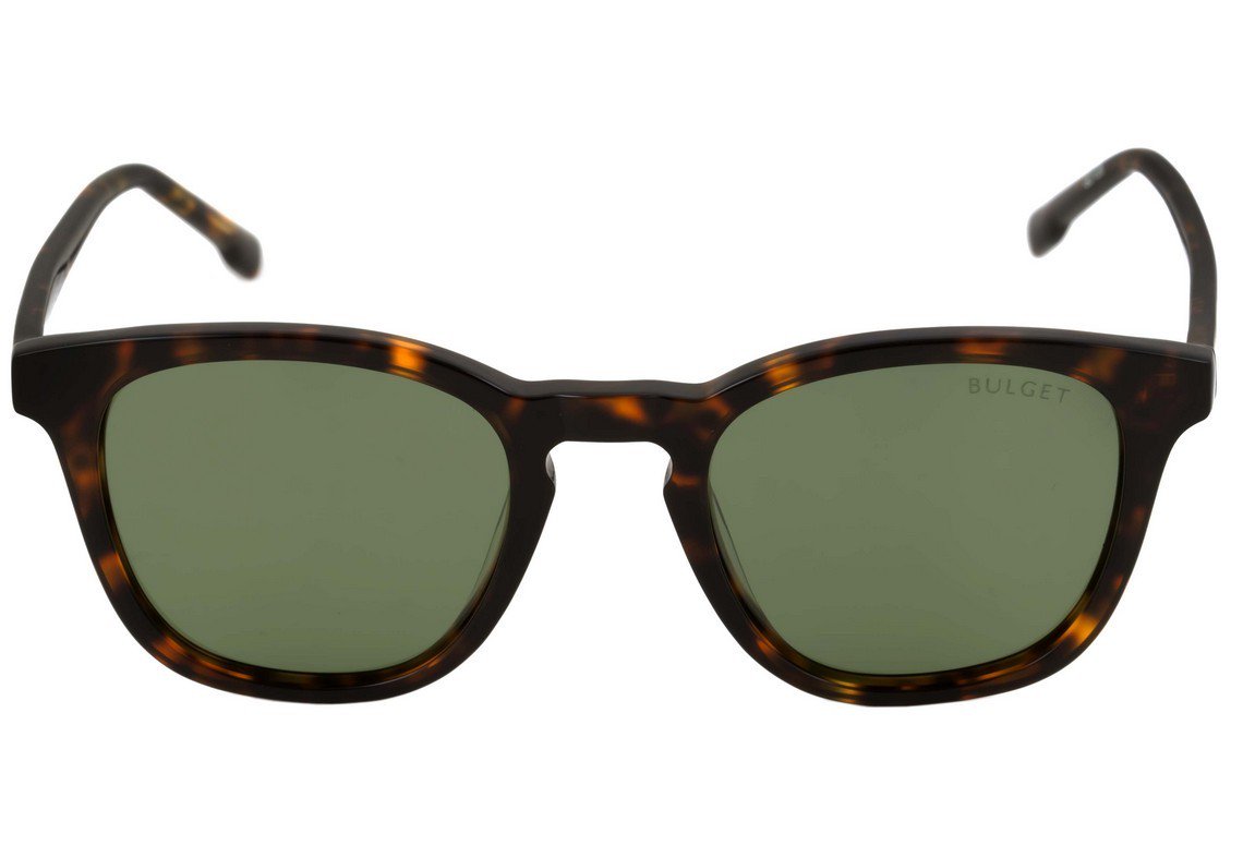 Óculos de Sol Bulget Bg 9075 G21 Marrom Mesclado/ Verde Polarizado - 48 mm