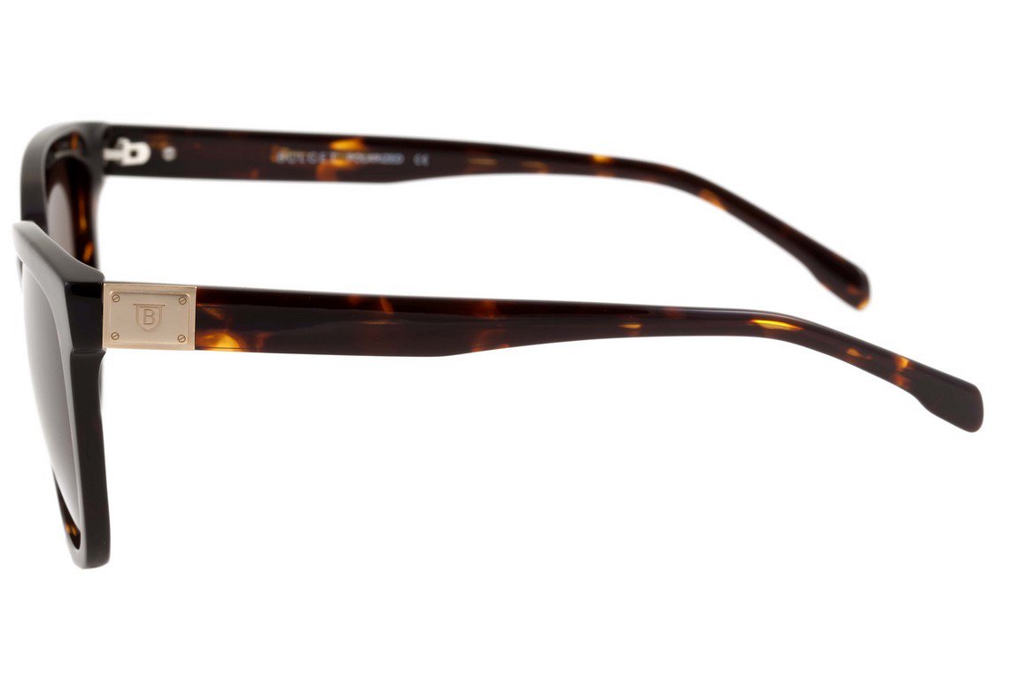 Óculos de Sol Bulget Bg 9092 G21 Marrom Mesclado/ Marrom Degradê Polarizado - 56 mm