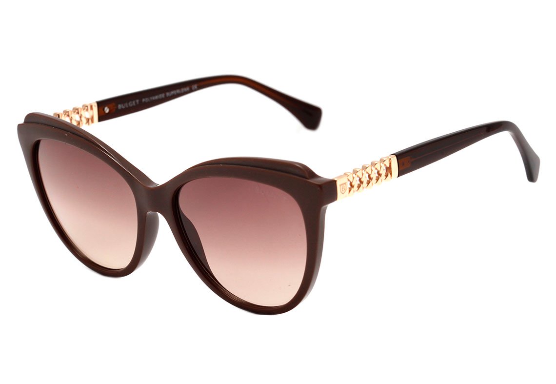 Bulget BG 9114 I D01 Marrom Brilho / Marrom Degradê - Lente 5,7 cm