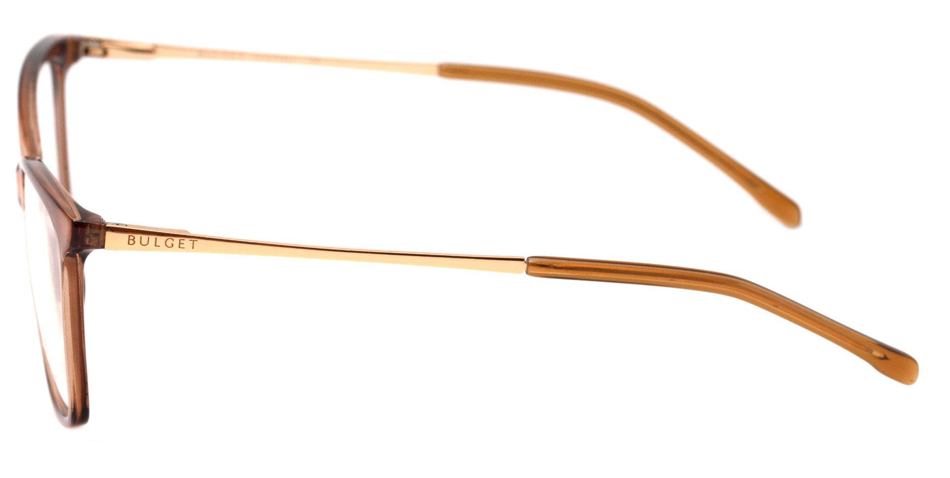 Bulget Bg 4100 C02 Vermelho E Marrom Translúcido Brilho Lente 5,4 Cm