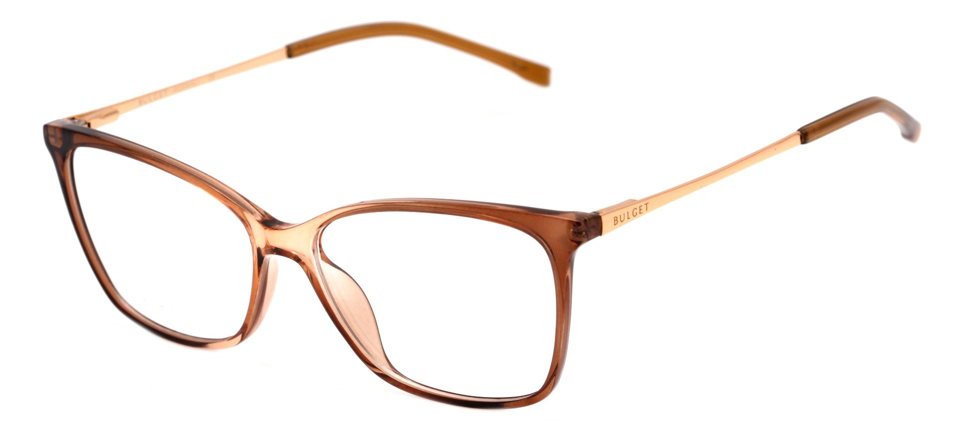 Bulget Bg 4100 C02 Vermelho E Marrom Translúcido Brilho Lente 5,4 Cm