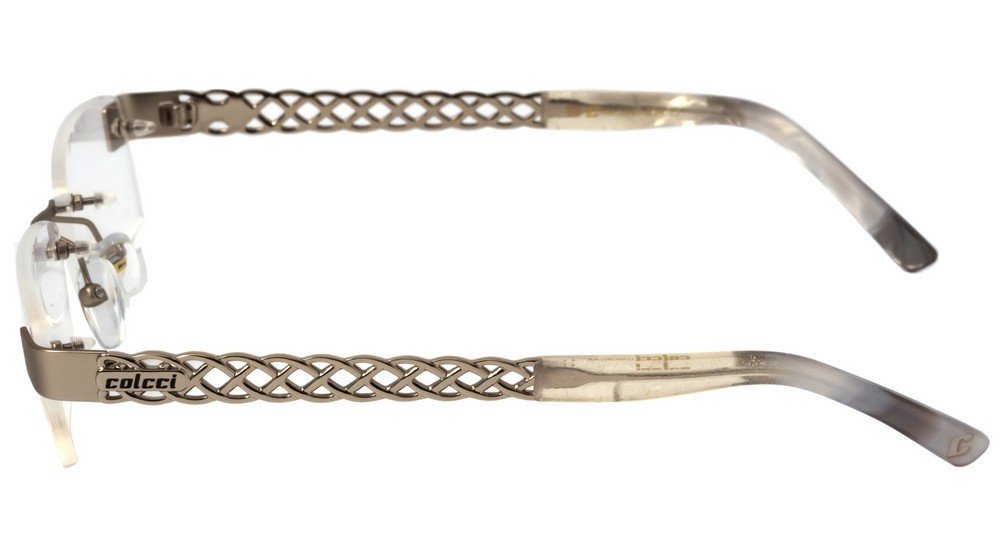 Óculos de Grau Colcci 5549 Dourado Fosco e Brilho - Lente 5,5 cm - Oculos Shop