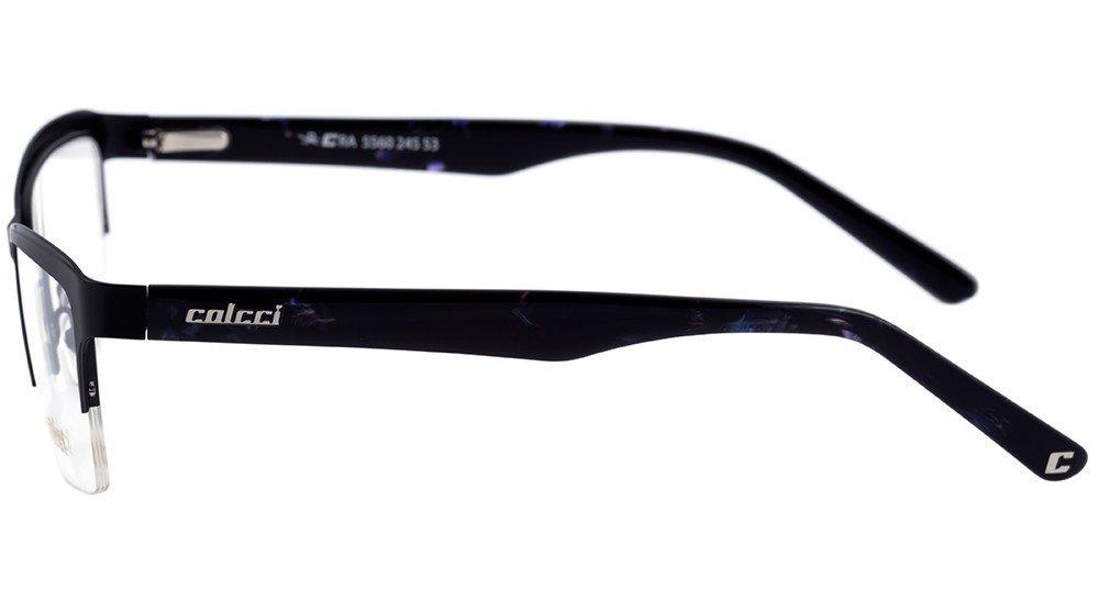 Óculos de Grau Colcci 5560 Preto Brilho E Mesclado - Lente 5,3 Cm