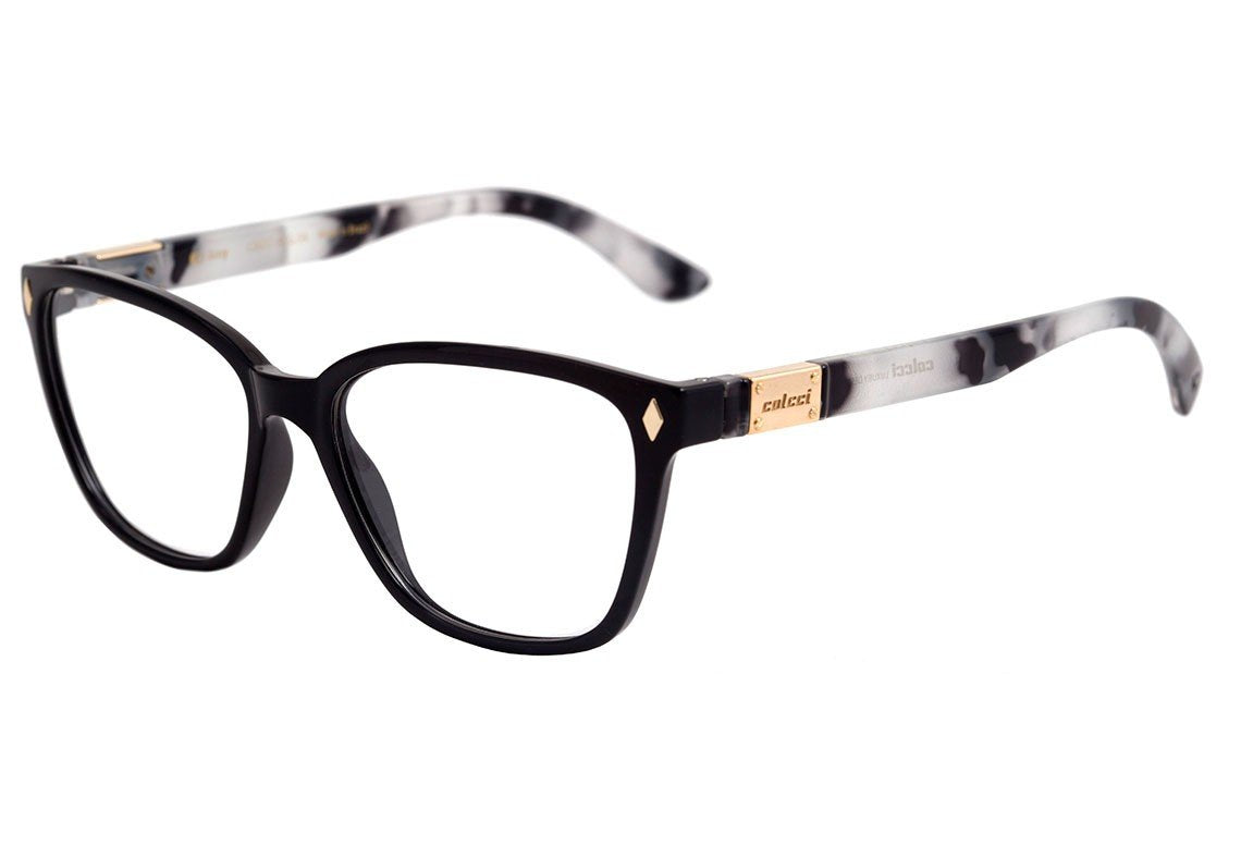 Colcci Amy Preto Brilho e Mesclado - Lente 5,4 cm - Grau