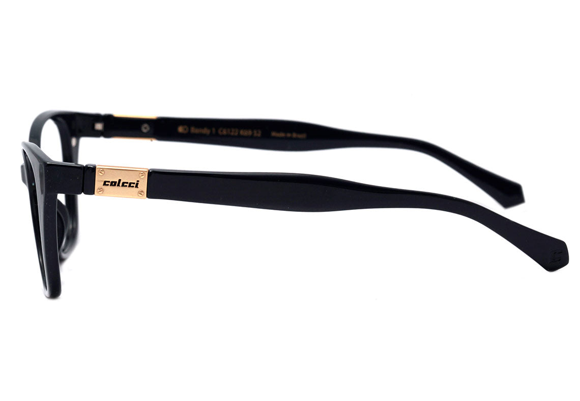 Colcci Bandy 1 Clip On Azul Brilho / Prata Espelhado Polarizado - Lente 5,2 cm