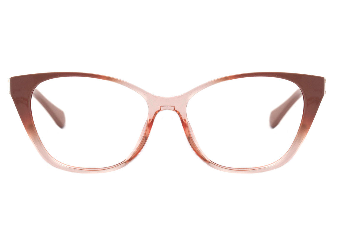 Colcci Bandy 1 Clip On Nude Translúcido Brilho / Cinza Degradê Polarizado - Lente 5,2 cm