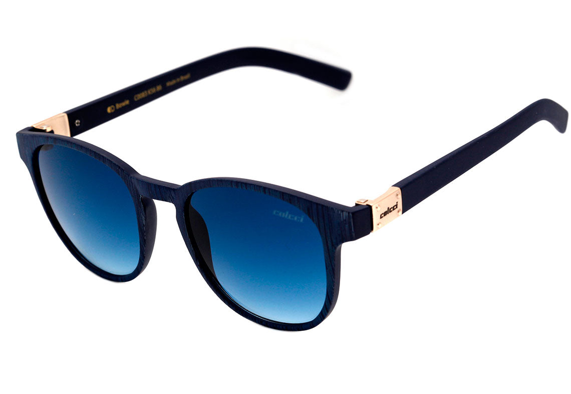 Óculos de Sol Colcci Bowie Azul Fosco / Azul Degradê Unico - Lente 5,2 cm