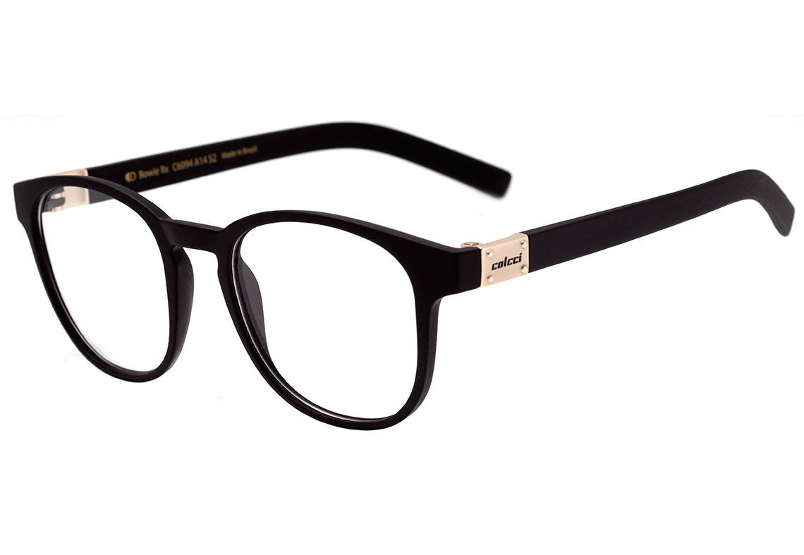 Óculos de Grau Colcci Bowie RX Preto Fosco - 52 mm
