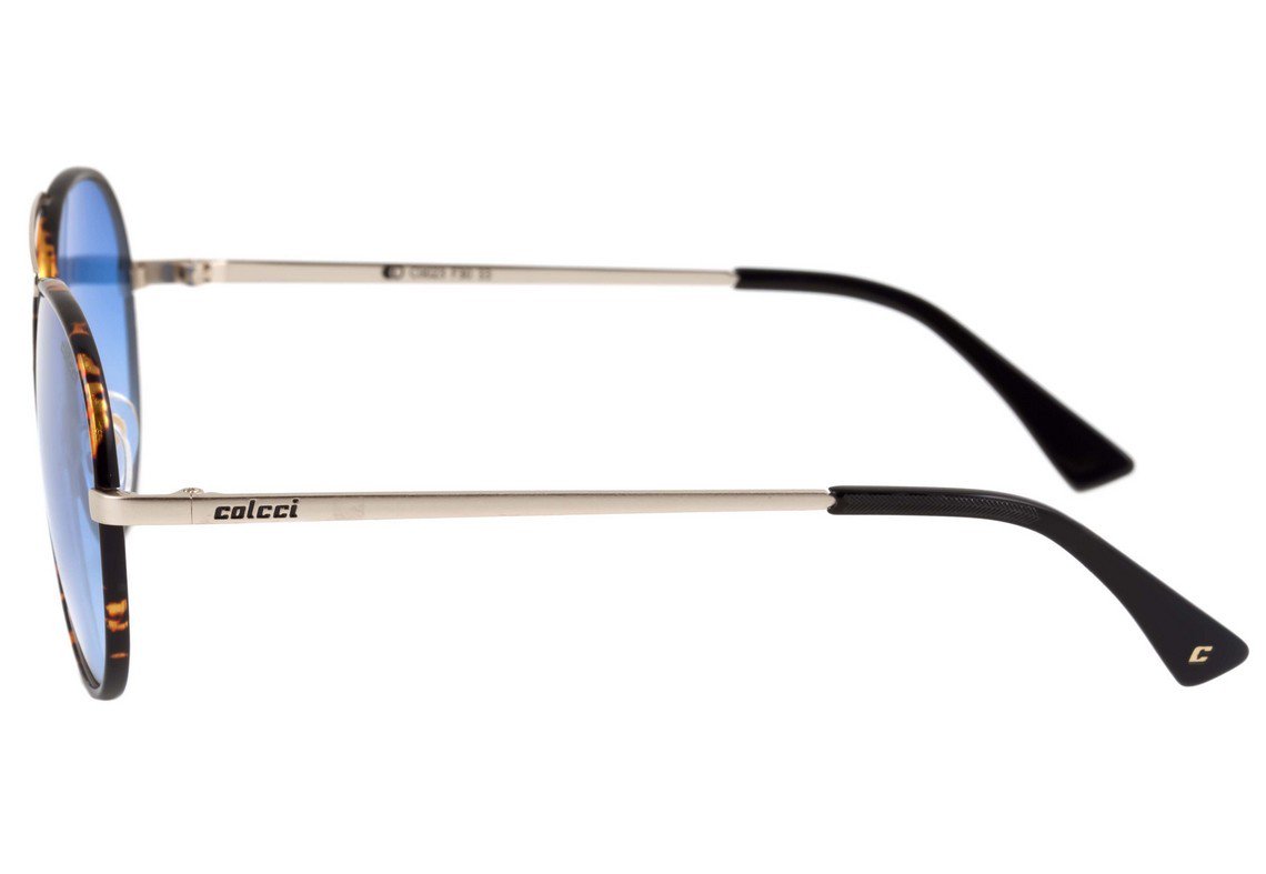 Óculos de Sol Colcci C0023 Marrom Mesclado E Dourado/ Azul Degradê