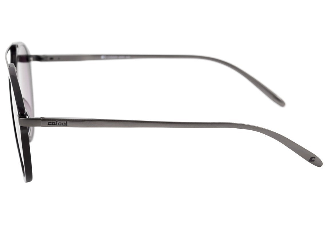 Óculos de Sol Colcci C0069 Preto e Cinza Brilho / Preto Espelhado Degradê