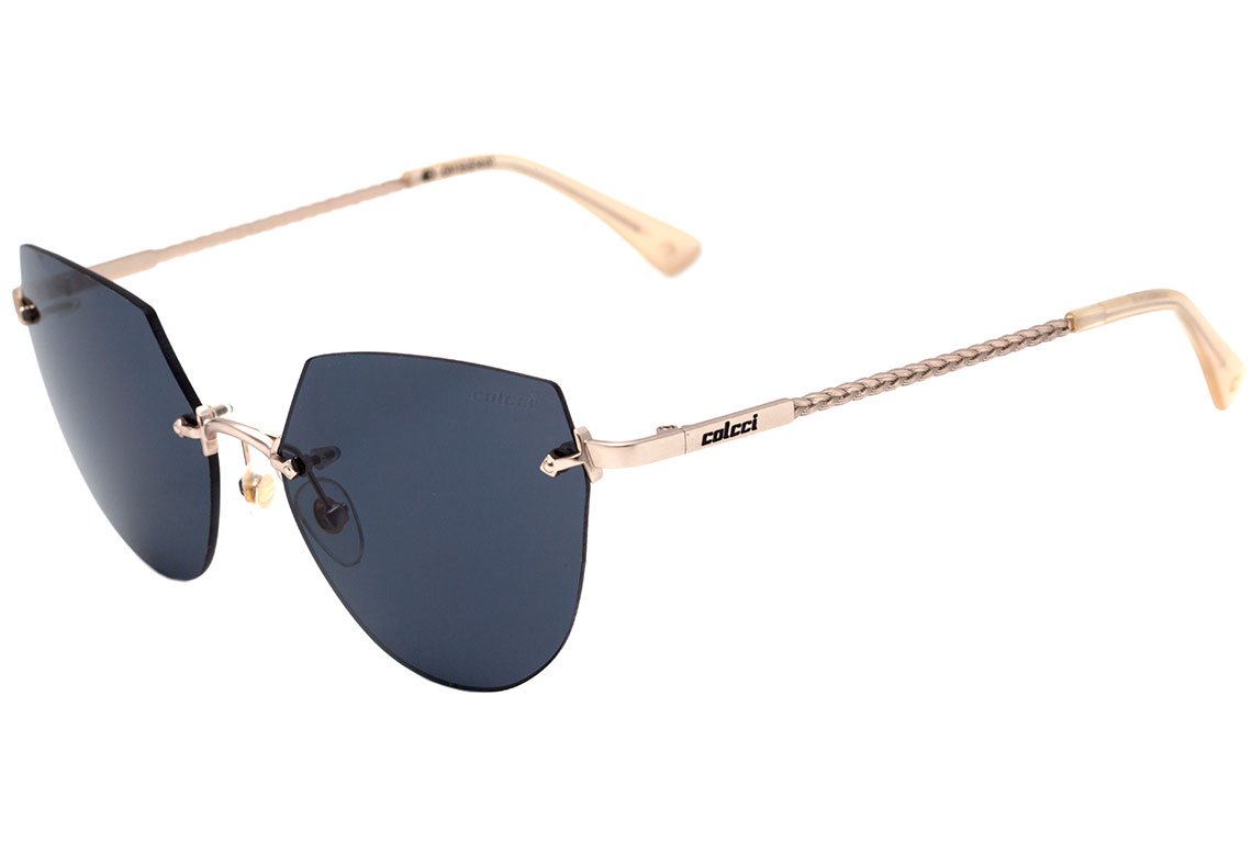 Óculos de Sol Colcci C0113 Prata Fosco/ Preto Unico