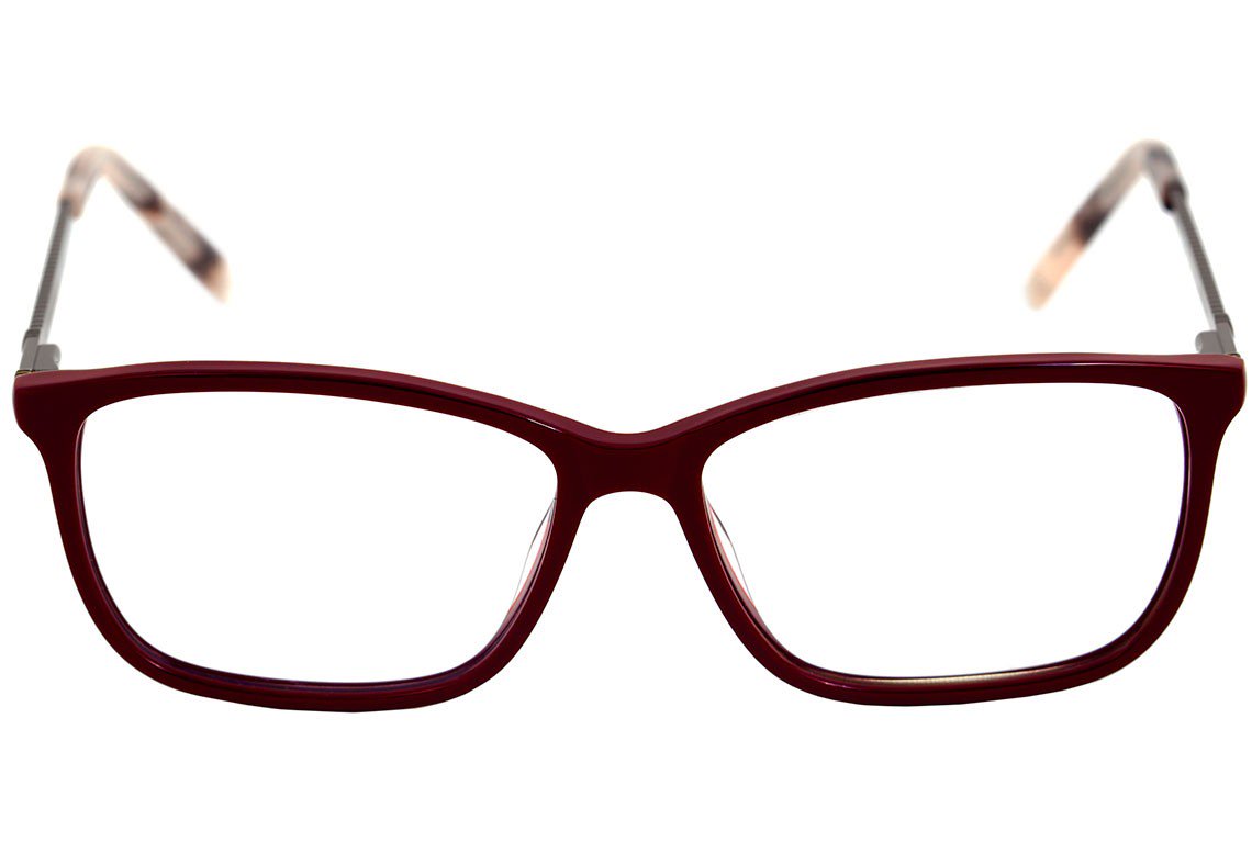 Óculos de Grau Colcci C6067 Vinho E Cinza Brilho - 52 mm