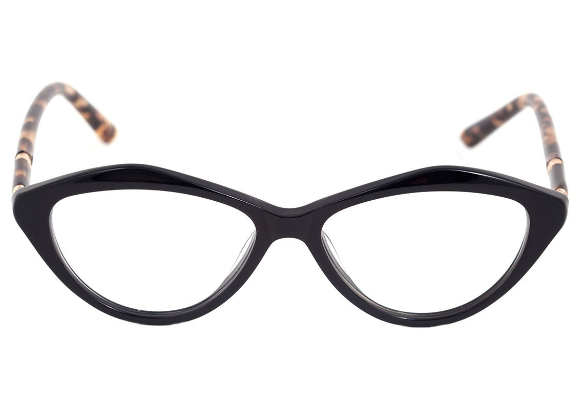 Óculos de Grau Colcci C6071 Preto Rosê E Marrom Mesclado Brilho - Lente 5,2 Cm