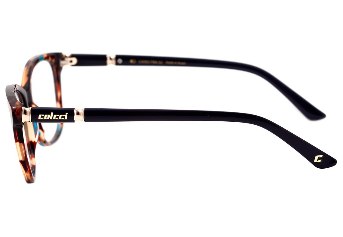 Colcci C6083 Azul e Marrom Mesclado Brilho - Lente 5,2 cm