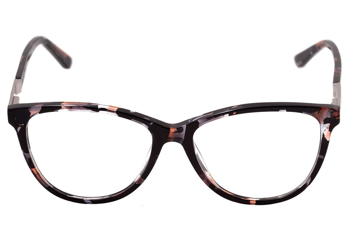 Óculos de Grau Colcci C6091 Preto Brilho e Mesclado - 53 mm