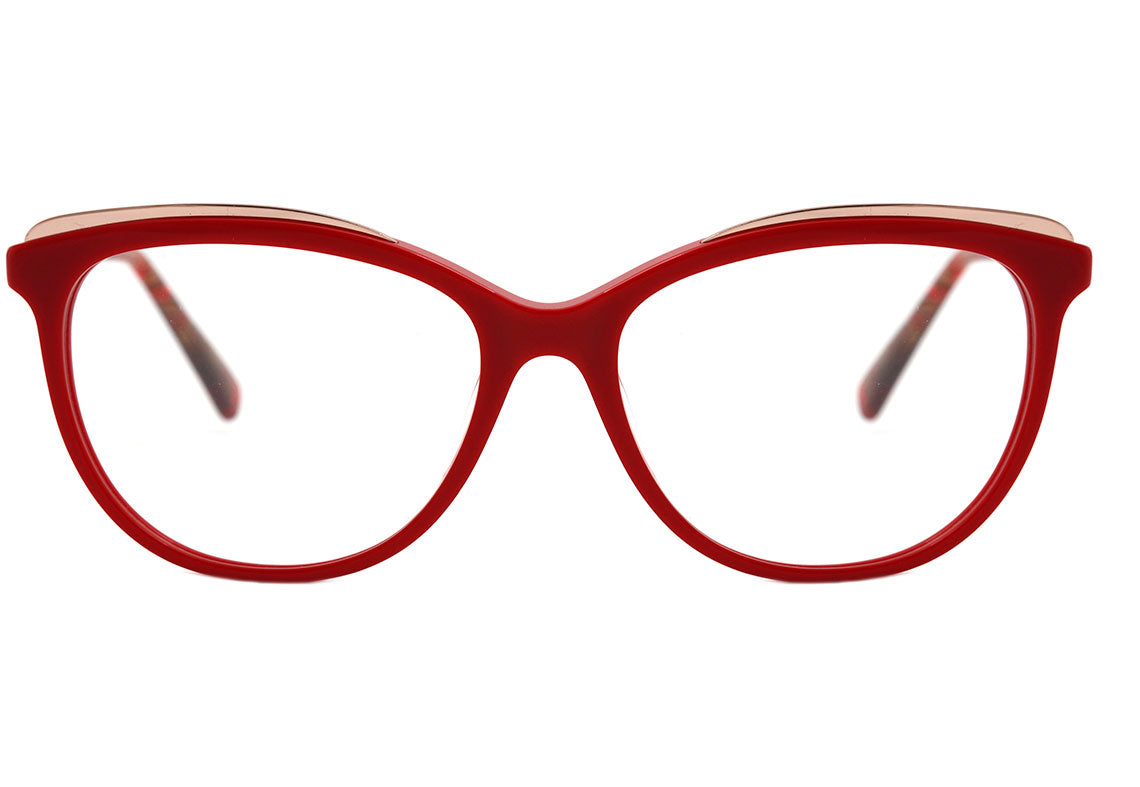 Óculos de Grau Colcci C6111 Vermelho Brilho - 53 mm