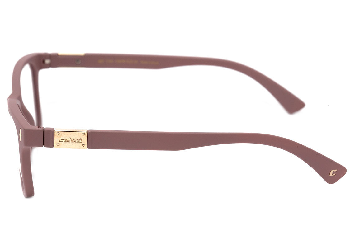 Colcci Cleo Nude Fosco e Dourado - Lente 5,4 cm - Grau