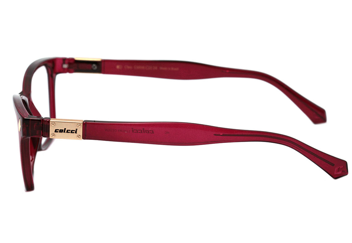Colcci Cleo Vinho Translúcido Brilho - 54 mm - Grau