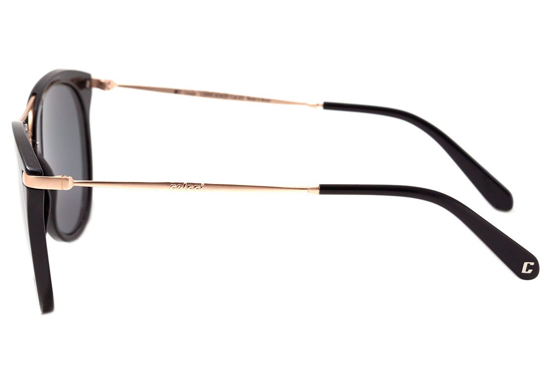 Óculos de Sol Colcci Linda Preto Brilho e Dourado Fosco / Preto