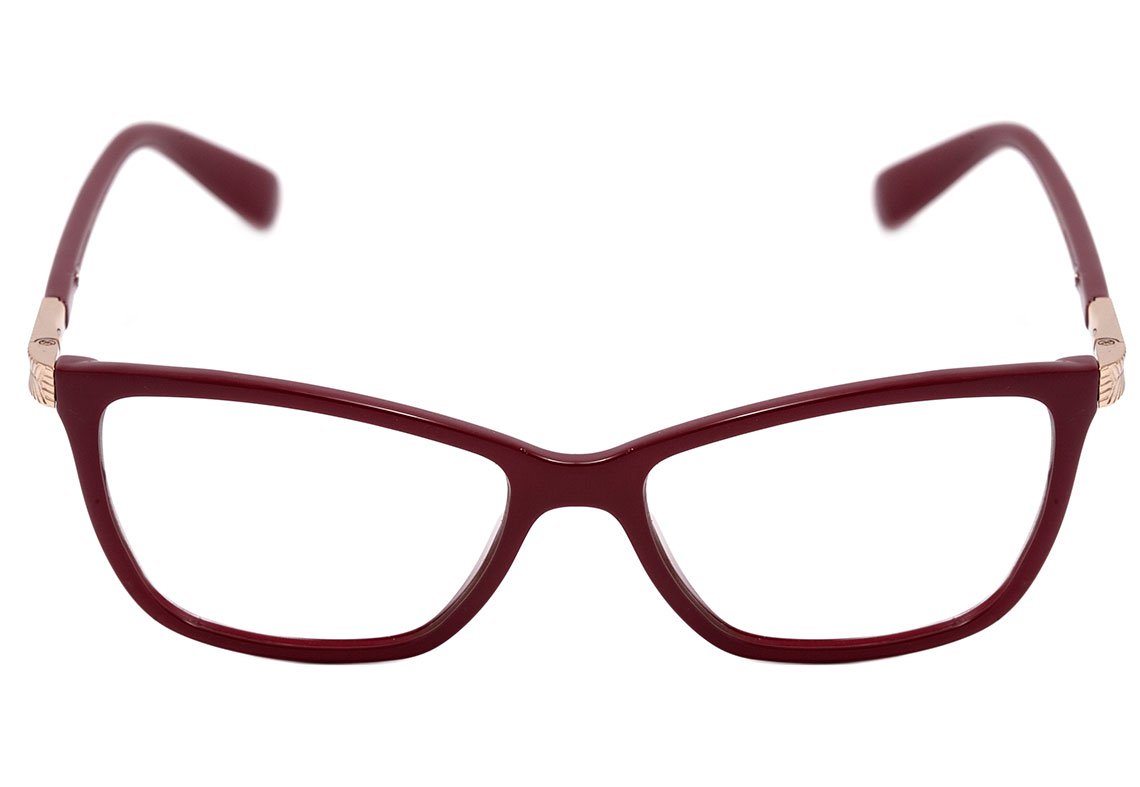 Óculos de Grau Colcci Patti Vinho e Dourado Brilho - 53 mm