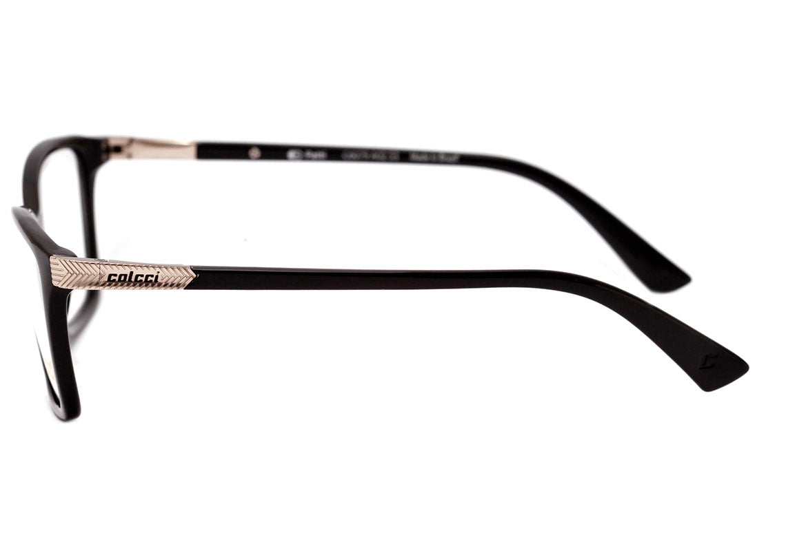 Colcci Patti Preto Brilho - Lente 5,3 cm - Grau
