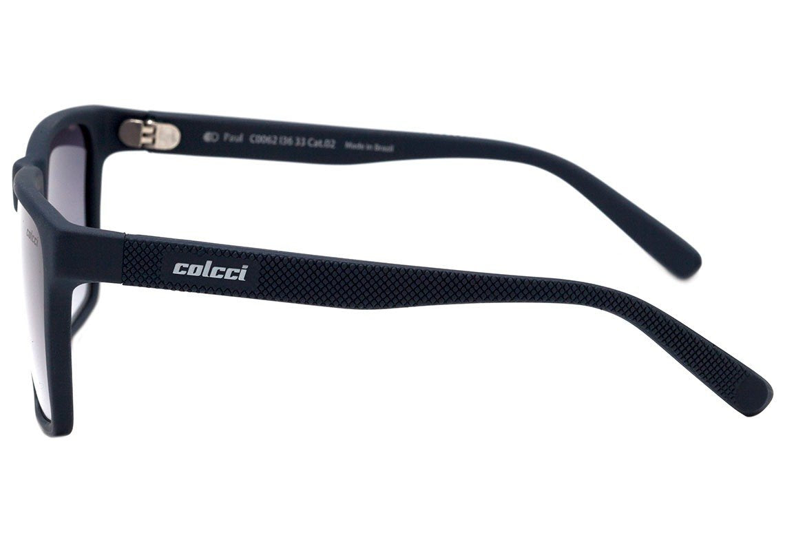 Óculos de Sol Colcci Paul Azul Fosco / Preto Degradê - 58 mm