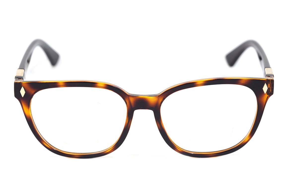 Óculos de Grau Colcci Queen AMARELO MESCLADO E PRETO BRILHO Lente 5,2 cm - Oculos Shop