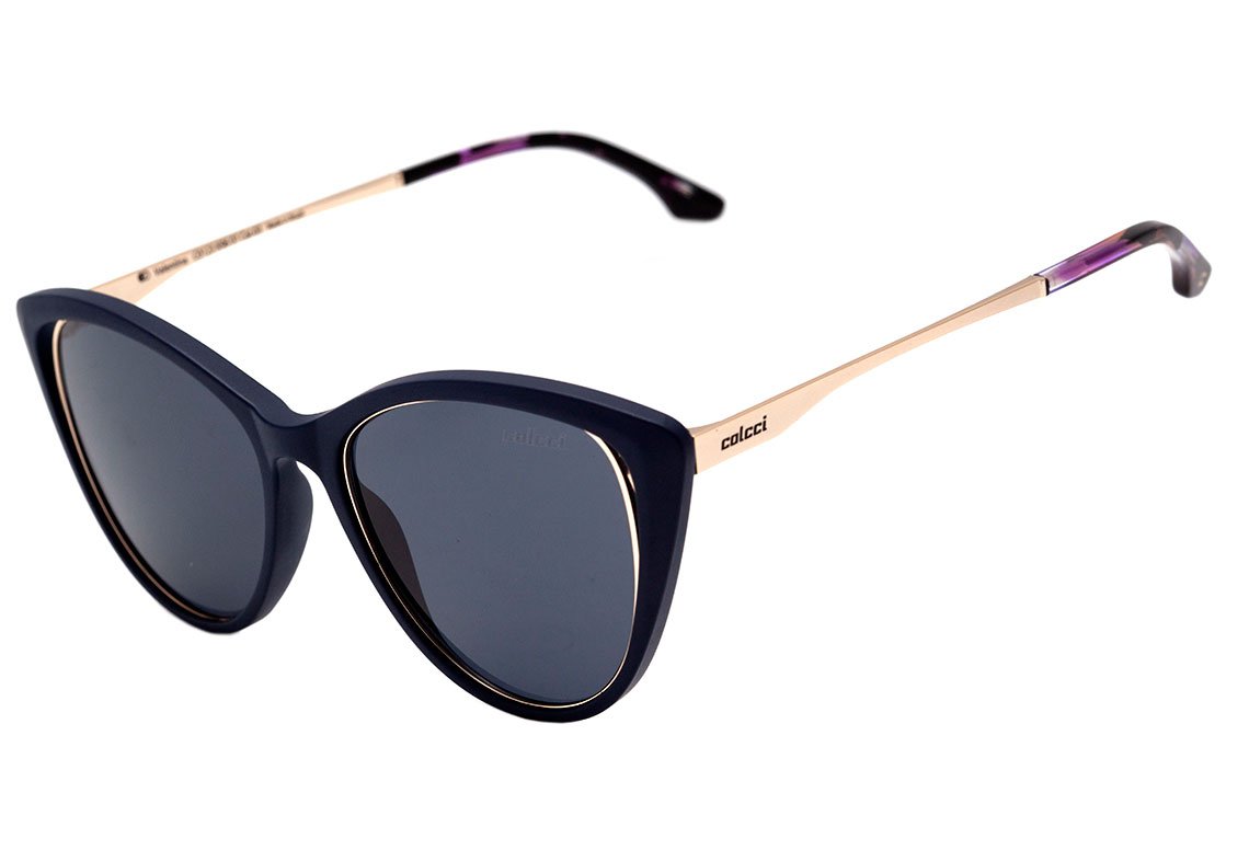 Óculos de Sol Colcci Valentina Azul Fosco/ Azul