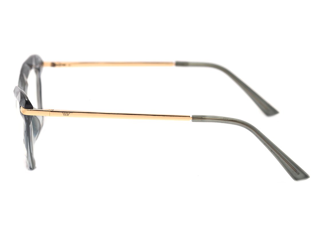 Wee W0126 CINZA TRANSLÚCIDO BRILHO Lente 5,2 cm