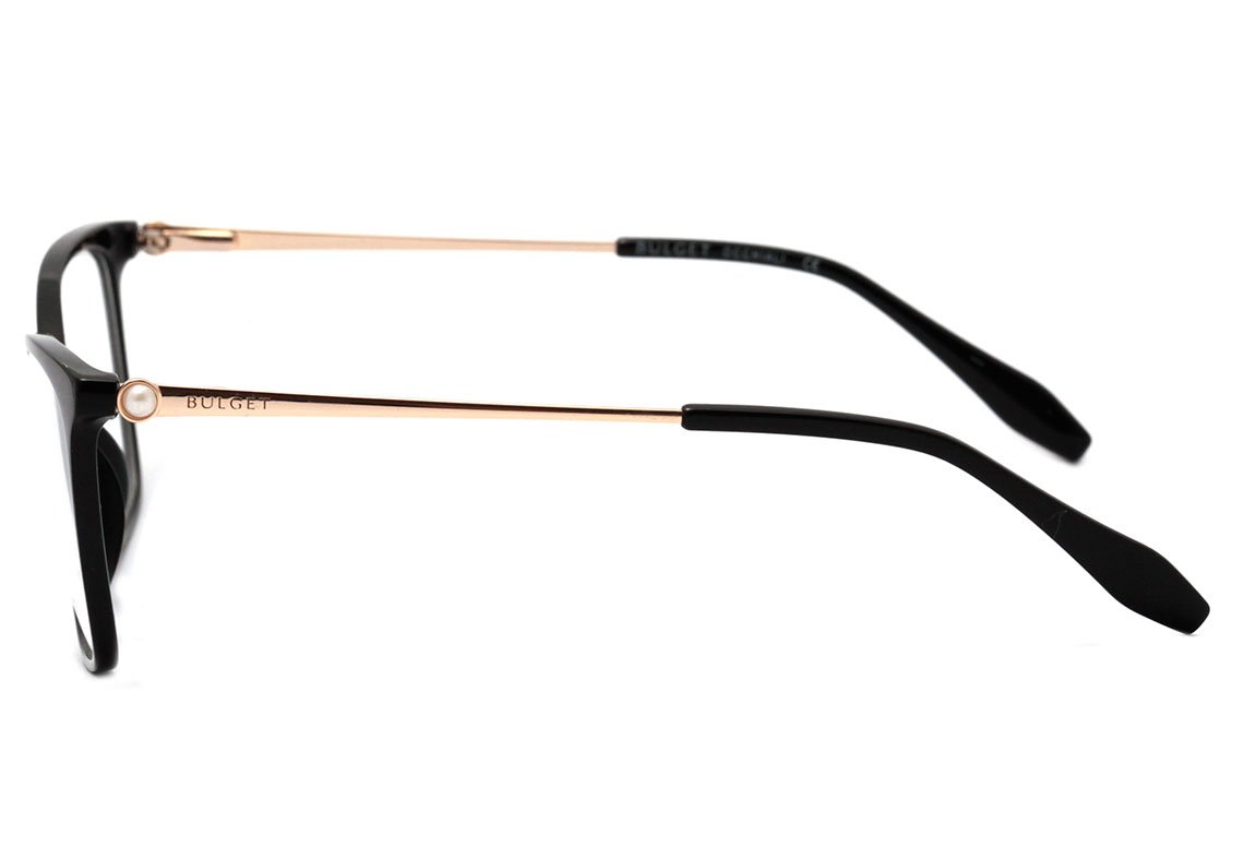 Bulget BG 6356 I A01 PRETO E DOURADO BRILHO Lente 5,4 cm