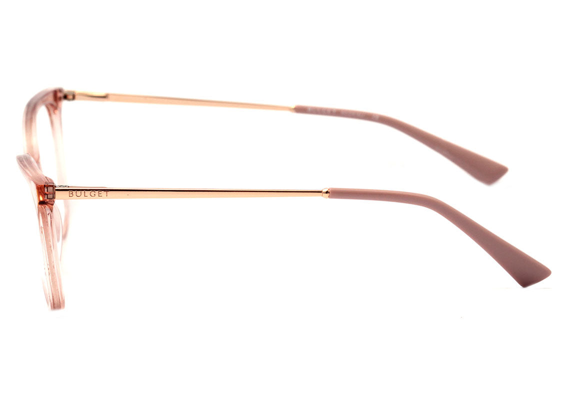 Bulget BG 6364 T01 Nude Translúcido Brilho - Lente 5,3 cm - Grau